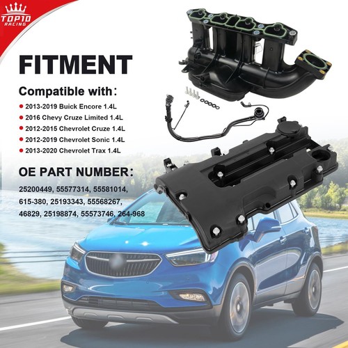 Kit de colector de admisión y cubierta de válvula 615-380KIT para Buick Encore Chevrolet - Imagen 2 de 7