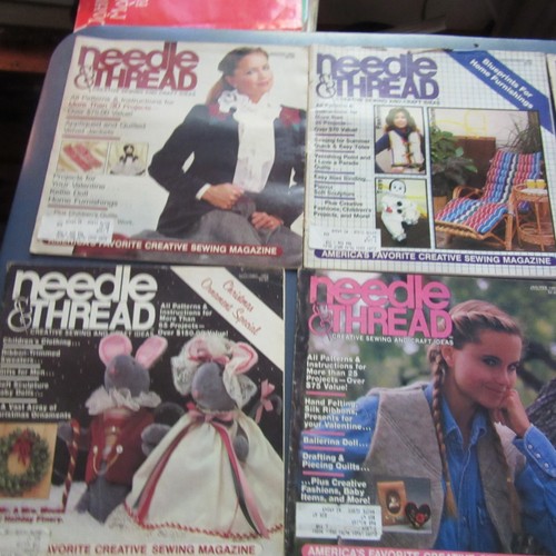Lot of 14 vintage Needle & Thread magazines 1982-1987 - Picture 2 of 9