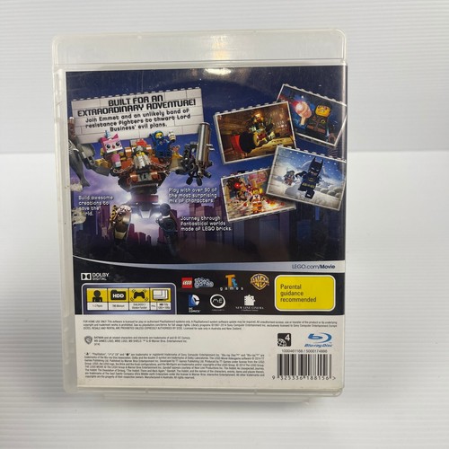Lego The Movie Video Game - Playstation 3 (PS3) Complete With Manual - Picture 5 of 5