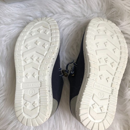 Sun & Stone Jungen Kinder Halbschuhe 12 M dunkelblau Brian Slipper Freizeit Komfort Schuhe - Bild 6 von 9