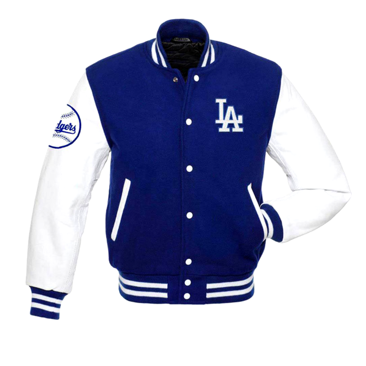 Los Angeles Dodgers Varsity Jacket Original Wool & Leather Los Angeles Dodgers Varsity Jacket Original Wool & Leather