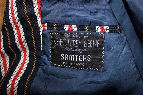Cappotto sportivo uomo GEOFFREY BEENE a righe - Foto 6 di 9