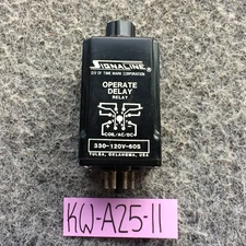 SIGNALINE 330-120V-60S OPERATE DELAY RELAY 120V 0-60-SEC. 8-PIN