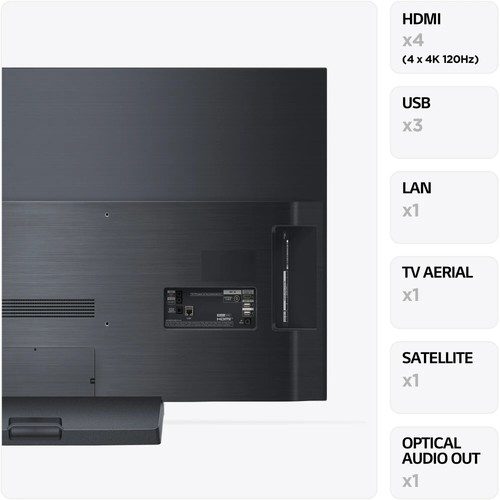 LG OLED48C36LA Smart 4K UHD HDR OLED Freeview TV - Imagen 11 de 12