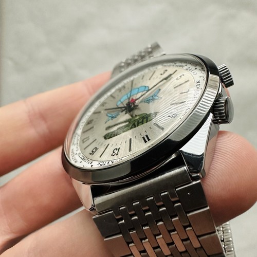 RARE Raketa POLAR 24h 2623.H Antarctic Cities VDV USSR Watch Wrist Soviet Vintage - Bild 3 von 20