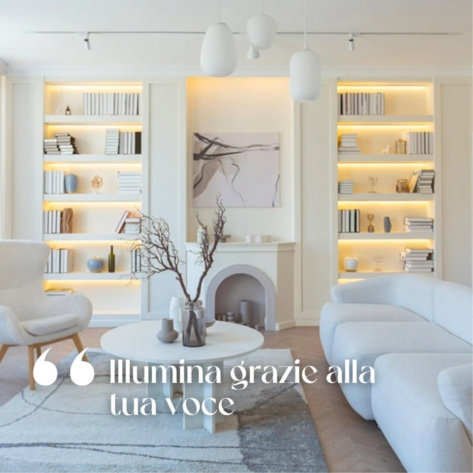 Sottopensile SMART Barra Led no Touch , Su Misura Luce A Scelta Made In Italy - Immagine 2 di 4