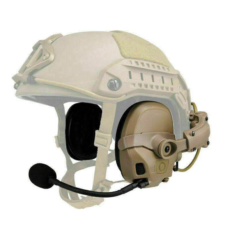 FMA FCS AMP Tactical Communication Headset Noise Reduction Shooting Earmuffs NEW - Image 3 of 4