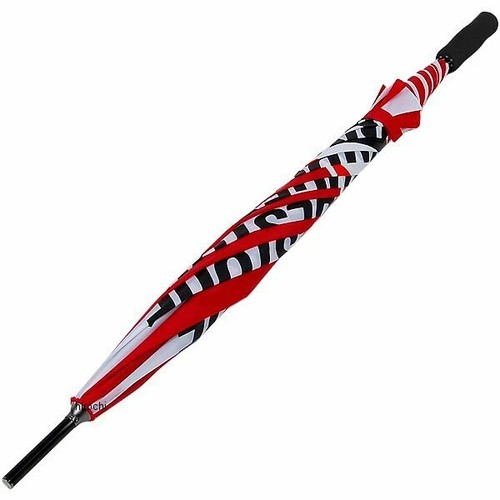 BRIDGESTONE Racing Parasol White/Red Free Size 5160 5958 - Picture 4 of 4