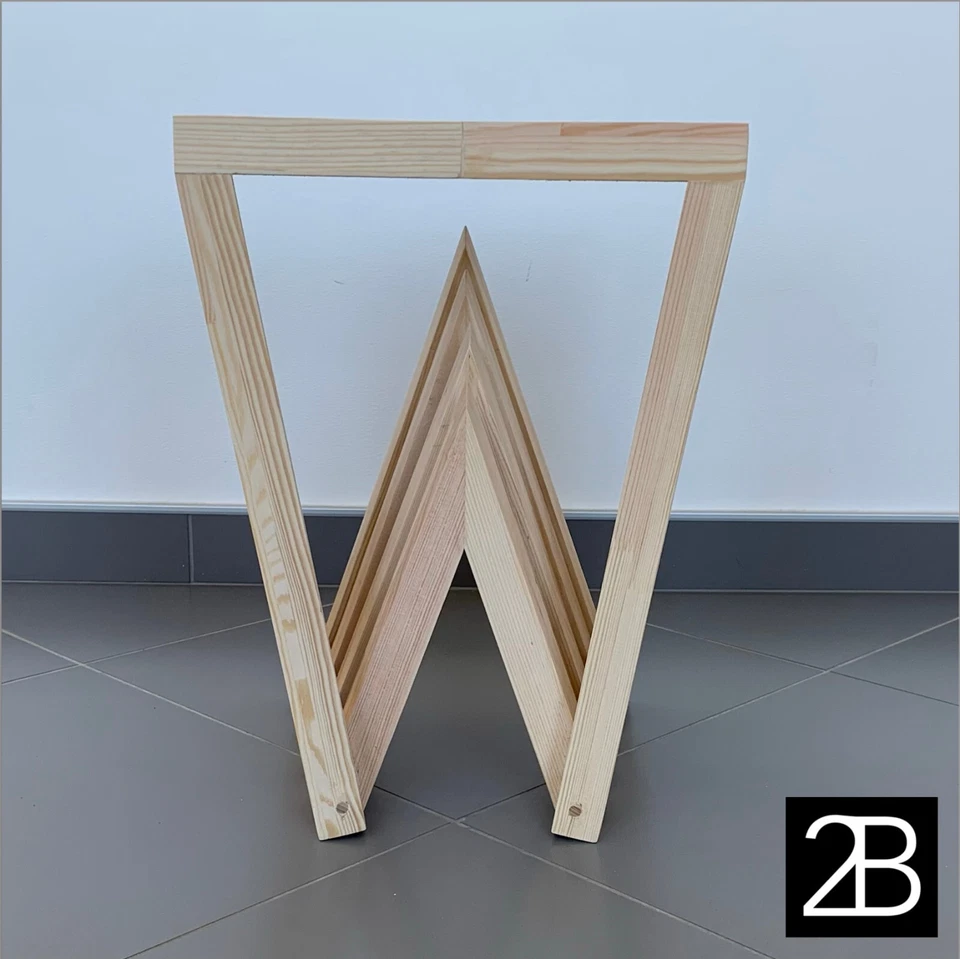 Modern designer stool - minimalist simple - Image 2 of 4