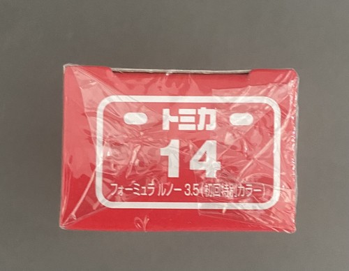 TAKARA TOMY Tomica #14 1/69 Scale Formula Renault 3.5 SPECIAL 1st Ed New 2014 - Picture 7 of 7