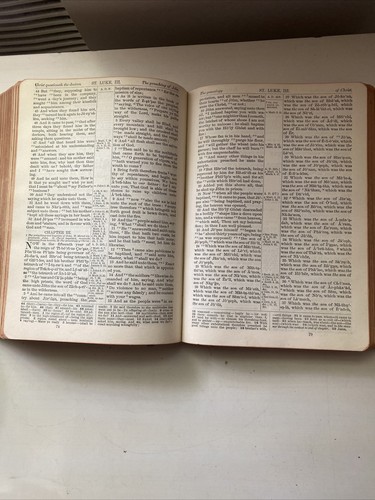 Vintage Family Holy Bible Self Pronouncing Concordance Southwestern Co 1934 - Picture 12 of 12