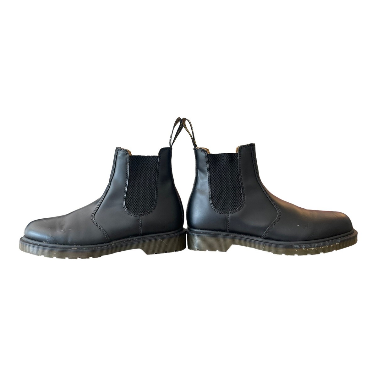DR. MARTENS 2976 Mono Chelsea Boots Pull On Black Smooth DR. MARTENS 2976 Mono Chelsea Boots Pull On Black Smooth