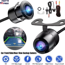 170° CMOS Car Front/Side/Rear View Reverse Backup Night Vision Parking Camera HD