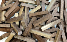 100 PIECES WALNUT WOODEN PEN BLANKS WOOD LATHE 6" x 3/4" X 3/4"