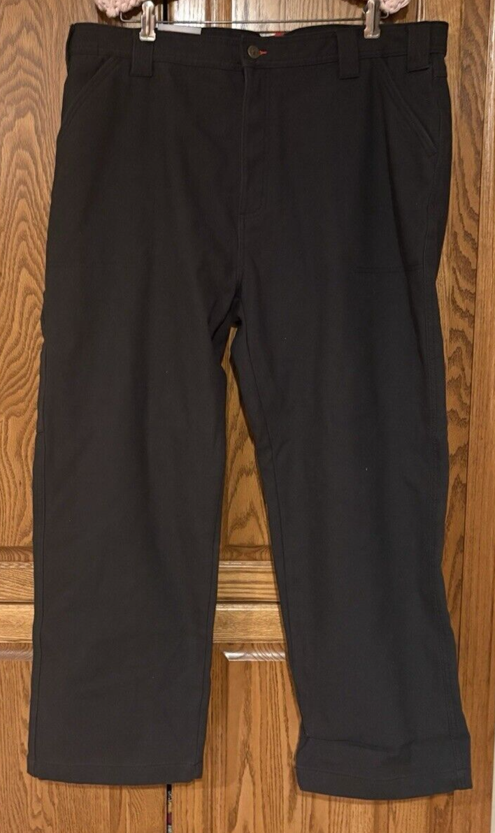Coleman Men's Pants 40x30 Fleece Lined Tear Resistant Stretch