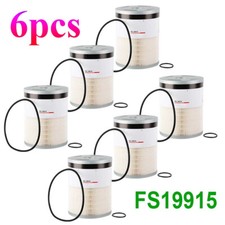 PACK OF 6 New FS19915 For Fuel Water Separator Filter Kit A0000903651