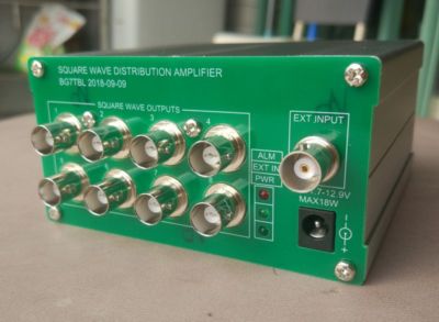 1PPS Distributor Square Wave Amplifier 8 Channel Output Trig Signal Distributor