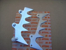 GENUINE STIHL MS462 MS500i MS660 CHAINSAW LARGE INNER & OUTER SPIKES W/ CATCHER