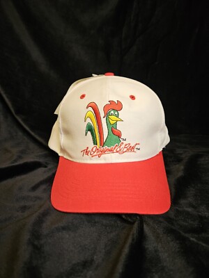NOS Vtg 1996 KELLOGG'S CORN FLAKES Corny Rooster SnapBack Trucker Hat Cap New