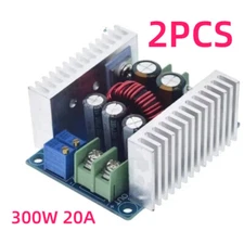 2PCS CC/CV 20A 300W Buck Converter Step Down Power Supply Module 1.2V-36V Output
