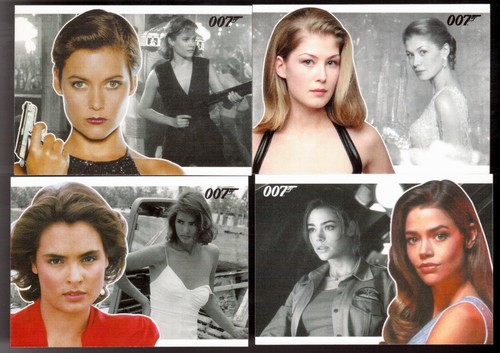 2010 RITTENHOUSE JAMES BOND HEROES and VILLAINS COMPLETE 81-CARD SET - Picture 6 of 6