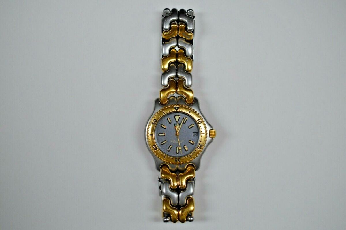 18K GOLD TAG HEUER PROFESSIONAL 200M QUARTZ WRISTWATCH S95 18K GOLD TAG HEUER PROFESSIONAL 200M QUARTZ WRISTWATCH S95