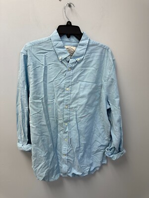 T-shirt St Johns Bay Homme - Taille L - Bleu - 100% Coton - Coupe Régulière - Neuf Avec étiquettes