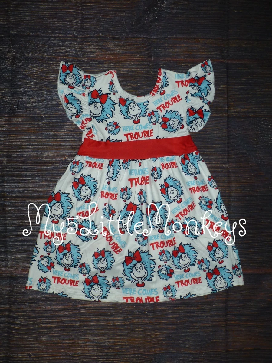 Dr seuss boutique dress sale