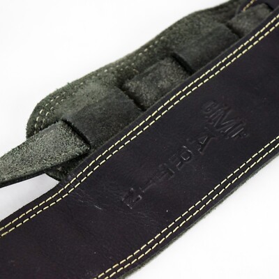 Martin Premium Black Leather Acoustic Guitar Strap