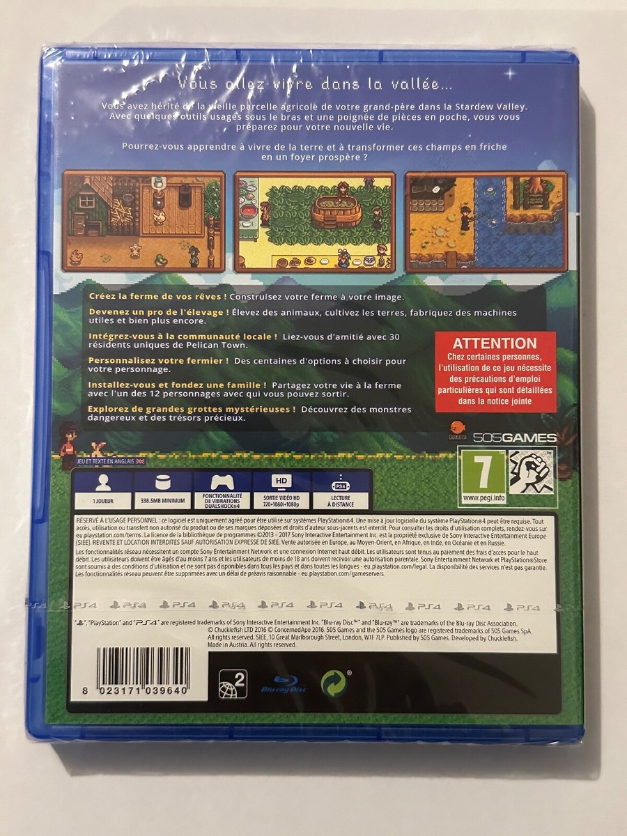 Playstation 4 / PS4 / PS5 Game - Stardew Valley: Collector's