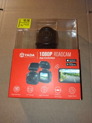 YADA 1080P Roadcam App-controlled Dashcam BT532967 New Open Box