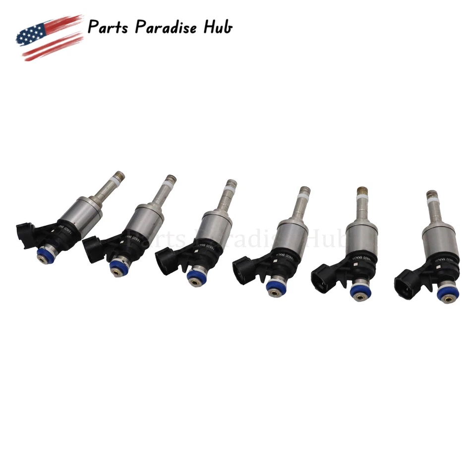 6PCS Fuel Injector For INFINITI QX60 2017-2019 Nissan Pathfinder 16600-6KA0A - Изображение 4 из 4