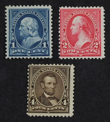 CKStamps: US Stamps Collection Scott#264 267 269 Mint H OG #269 Pinhole