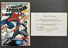 Amazing Spider-Man #358 1992 (VF+) SIGNED BY MARK BAGLEY W/COA!