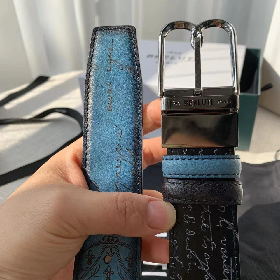 Cinturón Berluti auténtico Foto 3 de 4