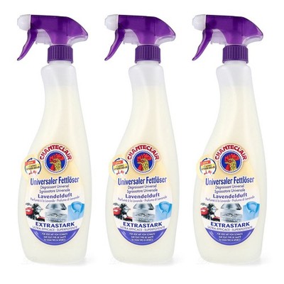 Chante Clair Lavanda Lavendel Sgrassatore Universal Reiniger Fettlöser 3x 750ml