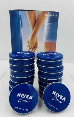 NIVEA Creme Moisturizing Cream Travel Size 1 oz Each   Lot of 18 (Total 18 oz)
