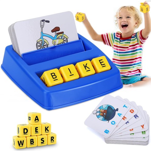 Matching Letter Spelling Games for Kids - Educational Learning Toys for 4 5 6...