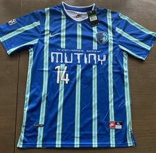 【希少】90s MLS NIKEストライプ タンパベイ ミューティニー Preços baixos em Tampa Bay Mutiny Camisas de fãs da mls | eBay