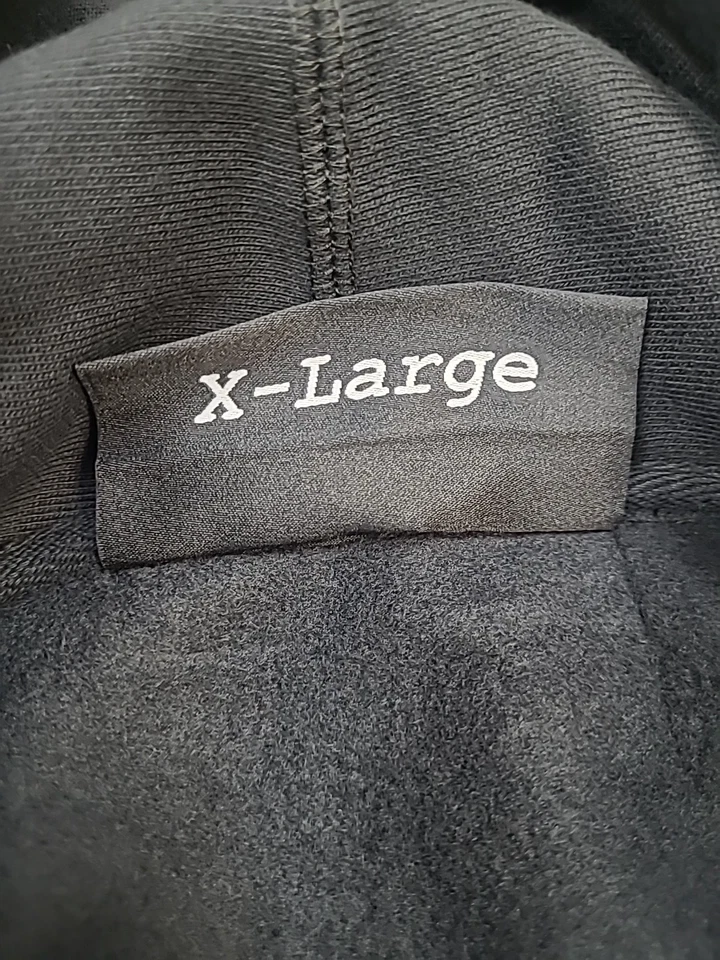 Sudadera con capucha negra con logotipo FTP para hombre talla XL Foto 4 de 4