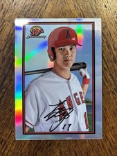 Shohei Ohtani 2019 Topps Bowman 30th Anniversary Chrome Refractor Angels Dodgers