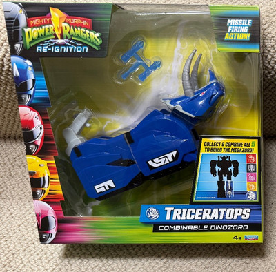 Mighty Morphin BLUE Power Rangers Re-Ignition Combinable