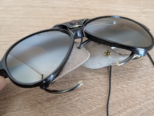 Vintage VUARNET Glacier Black / Brown Double Gradient Mirrored Sunglasses - Picture 5 of 15