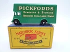 VINTAGE MATCHBOX LESNEY No.46b PICKFORDS REMOVAL VAN & EARLIER ORIGINAL BOX 1960