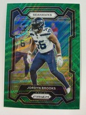 2023 Panini Prizm #260 Jordyn Brooks Green Wave