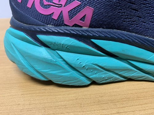 Hoka One One Clifton 8 Damenschuhe Größe 8,5 marineblau türkis Laufen 1119394 OSAT - Bild 5 von 16