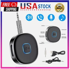 Bluetooth Receiver 3.5mm AUX Car Adapter Wireless Audio Receiver for Home Stereo