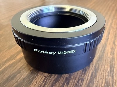 Fotasy M42 (Pentax Screw) to Sony NEX  Lens Adapter