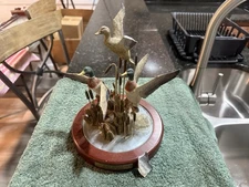 Hazy Ascent David Maass Sculpture Figurine Danbury Mint Winged Reflec.  Damage