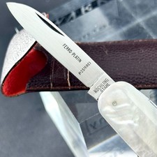 FERRO PLATIN ROSTFREI ROCHLING STAHL ED WUSTHOF folding pocket knife SOLINGEN